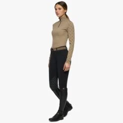 Cavalleria Toscana Mini CT Print Wool Training Polo -King Breyer Shop 22FWM POD307 PA063 4B00 02 03bb3dbd 3a9a 4419 b224 19c51aee1ca2