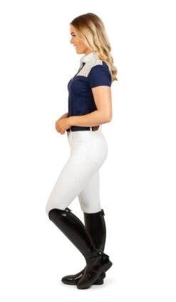 Hannah High Waisted Competition White Breech By QJ Riding Wear -King Breyer Shop 62361432 10156304005322344 258367906629287936 n 3a440da1 fe62 4b07 b3cc 301bb0c95fe4