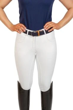 Hannah High Waisted Competition White Breech By QJ Riding Wear -King Breyer Shop 62445060 10156304005382344 7493597099674566656 n 8310eafb f1f7 4e5a 99cb 4e1d68cf92bd