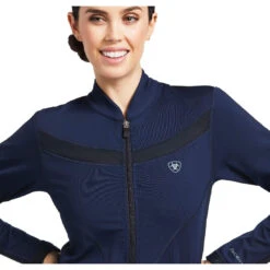 Sweatshirt Ariat Ascent Full Zip Navy Ladies -King Breyer Shop Ariat Ascent Full Zip Sweatshirt Navy Ladies 4 28f32de7 bc36 406c a79e 4805ea8a75d3