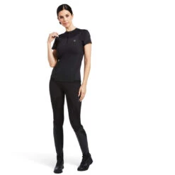 Baselayer Ariat Ascent Short Sleeve Black Ladies -King Breyer Shop Ariat Ascent Short Sleeve Baselayer Black Ladies 5 ae900196 fb10 4bb4 bdd7 1b04ab6782ef