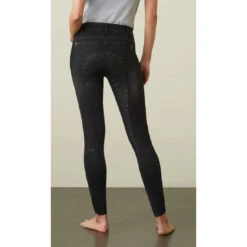 Breeches Ariat Halo B Denim Full Seat Black Rinse Sp22 Ladies 12 Breeches Ariat Halo B Denim Full Seat Black Rinse Sp22 Ladies -King Breyer Shop Ariat Breech Halo B Denim Full Seat Black Rinse Sp22 Ladies 5