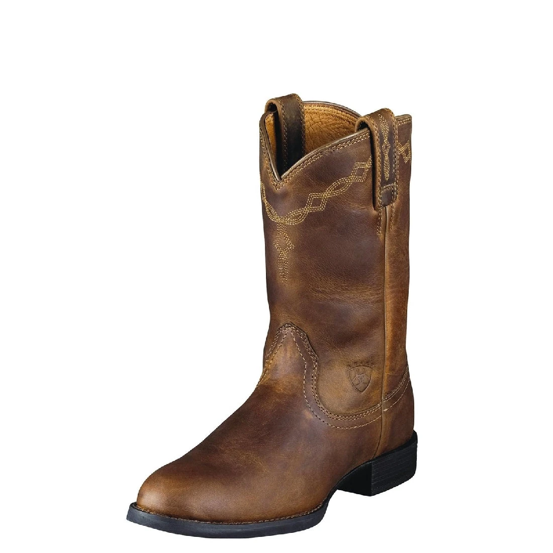 Roper Boots Ariat Heritage Brown Ladies 3 Roper Boots Ariat Heritage Brown Ladies