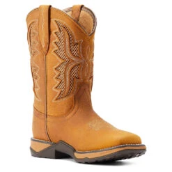 Western Boots Ariat Anthem Venttek H20 Toasted Wheat Ladies 14 Western Boots Ariat Anthem Venttek H20 Toasted Wheat Ladies -King Breyer Shop Ariat Western Boots Anthem Venttek H20 Toasted Wheat Ladies 6