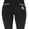 CoolMax Black Breeches In Sizes 6 To 28 - No Silicone