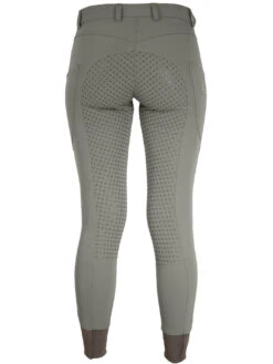 CoolMax Grey Breeches With Phone Pockets -King Breyer Shop BackviewofGreyCoolMaxBreeches 4bbc9550 d368 408e a62a ab7baebfc57c