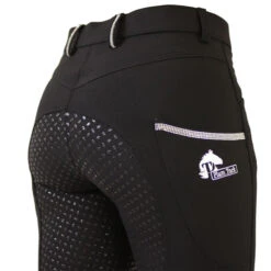 Black Bamboo Breaches With Phone Pocket And Some BLING -King Breyer Shop BlackBamboobreecheswithblingphonepockets1