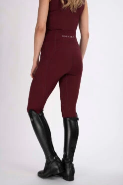 Mochara Performance Leggings -King Breyer Shop Burgundyleggingsback 1000x 78fc3288 6902 42f4 a572 203237c1606f