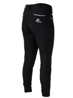 CoolMax Black Breeches In Sizes 6 To 28 - No Silicone -King Breyer Shop CoolMax black breeches no silicone Plum Tack