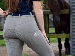 CoolMax Grey Breeches With Phone Pockets -King Breyer Shop CoolmaxforFb 7993b645 e124 4770 b90e 3462315870a3