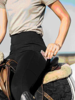 Black Earlwood Kentucky Tights By Zz -King Breyer Shop Earlwood Kentucky Tights Black 5