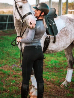 Black Ladies Lexington Tights - Earlwood -King Breyer Shop Earlwood Lexington Tights Black Ladies 10