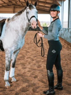 Black Ladies Lexington Tights - Earlwood -King Breyer Shop Earlwood Lexington Tights Black Ladies 6