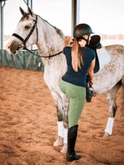 Earlwood Lexington Khaki Ladies Tights -King Breyer Shop Earlwood Lexington Tights Khaki Ladies 8