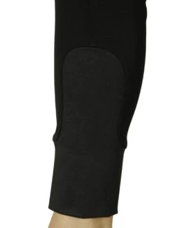 CoolMax Black Breeches In Sizes 6 To 28 - No Silicone -King Breyer Shop Euro Sock Leg on Breeches Plum Tack