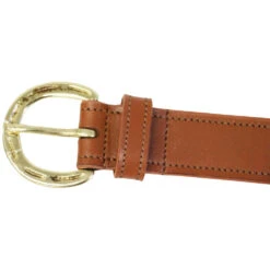 Belt Huntington Rouge Inlay Tan -King Breyer Shop Huntington Rouge Inlay Belt Tan 3