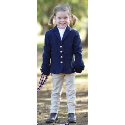 Riding Jacket Huntington Willow Navy Childs -King Breyer Shop Huntington Willow Riding Jacket Navy Childs 2
