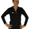 Ladies Cool Summer Riding Tops In Black- Long Sleeve