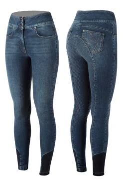 Animo Nasso Ladies Demin Breeches Full Seat