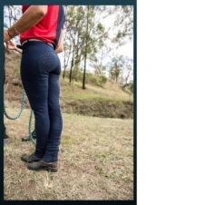 Jodhpurs Peter Williams Gel Seat Pull On Navy Ladies