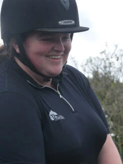 Ladies Cool Summer Riding Tops In Black- Short Sleeve -King Breyer Shop Plussizeblackridingtop 467f9741 afea 469f a154 1dd8a1a5bc71