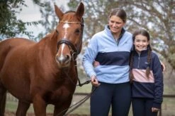 Poppy Quarter Zip Sweater By QJ Riding Wear -King Breyer Shop QJ2023May7