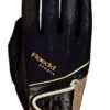 Gloves Roeckl Madrid Black & Gold -King Breyer Shop Roeckl Madrid Gloves Black Gold