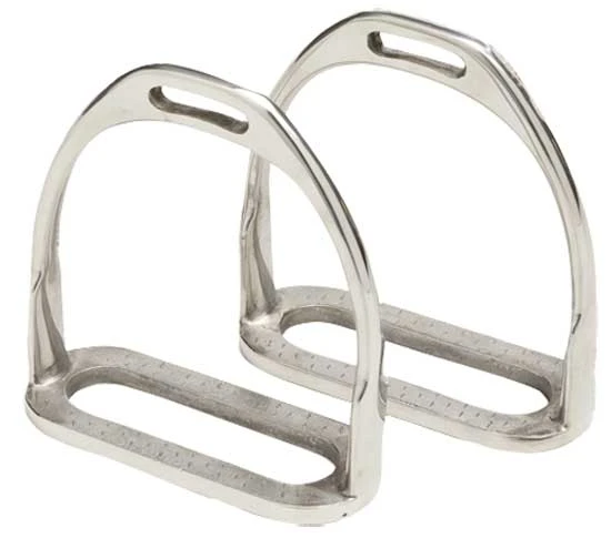 Stirrup Irons Two Bar Stainless Steel 3 Stirrup Irons Two Bar Stainless Steel