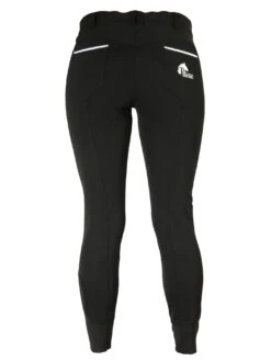 CoolMax Black Breeches In Sizes 6 To 28 - No Silicone -King Breyer Shop Summer Breeches no silicone Black Plum Tack