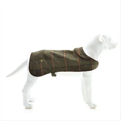 Tweedmill Tweed Dog Coat Chocolate -King Breyer Shop Tweedmill Tweed Dog Coat Chocolate 8