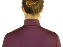 Long Sleeve Base Layer Tops In Wine - Final Run Outlast Sizes 17 Long Sleeve Base Layer Tops In Wine - Final Run Outlast Sizes -King Breyer Shop Winebaselayerridingtopbackviewcollar f0724bce eac4 40da a621 67436c194e7f