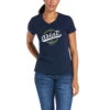 Ariat Authentic Logo T-Shirt -King Breyer Shop ariat authentic logo t shirt trailrace equestrian outfitters