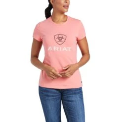 Ariat HD Logo T-Shirt -King Breyer Shop ariat hd logo t shirt trailrace equestrian outfitters 3