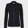 Cavalleria Toscana Embossed Jersey Jacket - Contrast Stripe