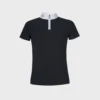 Cavalleria Toscana Girls Jersey Polo - Coloured Zip -King Breyer Shop cavalleria toscana girls jersey polo coloured zip trailrace equestrian outfitters