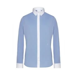 Cavalleria Toscana Guibert Shirt Long Sleeve -King Breyer Shop cavalleria toscana guibert shirt long sleeve trailrace equestrian outfitters 4