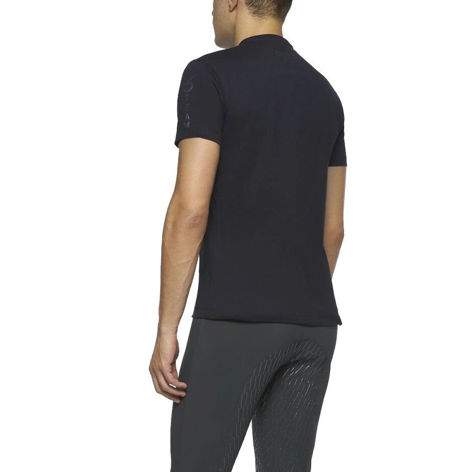 Cavalleria Toscana Men's CT Team Multi Logo T-Shirt 4 Cavalleria Toscana Men's CT Team Multi Logo T-Shirt - Image 2