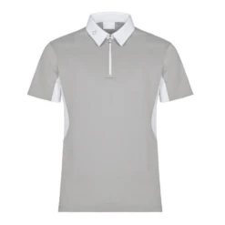 Cavalleria Toscana Men's Tech Piquet Competition Polo - Mesh Insert
