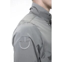 Cavalleria Toscana Men's Windbreaker -King Breyer Shop cavalleria toscana mens windbreaker trailrace equestrian outfitters 3