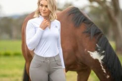 Long Sleeve Show Shirt By QJ Riding Wear 10 Long Sleeve Show Shirt By QJ Riding Wear -King Breyer Shop elle