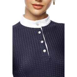 Emcee Chiara Short Sleeve Show Shirt -King Breyer Shop emcee chiara short sleeve show shirt southern sport horses 3