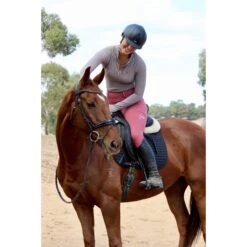 Grey Saddle Co Signature Base Layer 7 Grey Saddle Co Signature Base Layer -King Breyer Shop grey saddle co signature base layer vivarchie equestrian 3