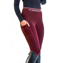 Luxury Schooling Leggings By HLH Equestrian Apparel
