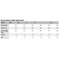 HLH Equestrian Apparel Second Skin Show Jacket -King Breyer Shop hlh equestrian apparel second skin show jacket southern sport horses 16