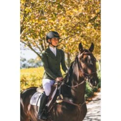 HLH Equestrian Apparel Second Skin Show Jacket -King Breyer Shop hlh equestrian apparel second skin show jacket southern sport horses 3