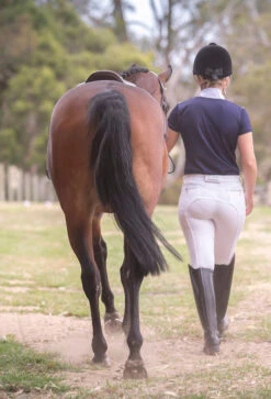 Traditional Show Shirt - QJ Riding Wear -King Breyer Shop jianebackcrop
