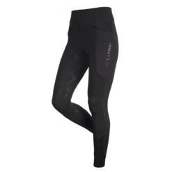 LeMieux Winter Pull-On Tights For Activewear -King Breyer Shop lemieux activewear winter pull on tights southern sport horses 3