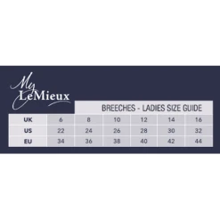 LeMieux Pace Breeches In [Colour/Size] -King Breyer Shop lemieux pace breeches in coloursize southern sport horses 9