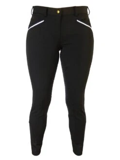CoolMax Black Breeches In Sizes 6 To 28 - No Silicone -King Breyer Shop plus size breeches black Plum Tack