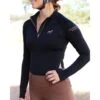 Saddle Co Signature Base Layer - Black 1 Saddle Co Signature Base Layer - Black -King Breyer Shop saddle co signature base layer black vivarchie equestrian